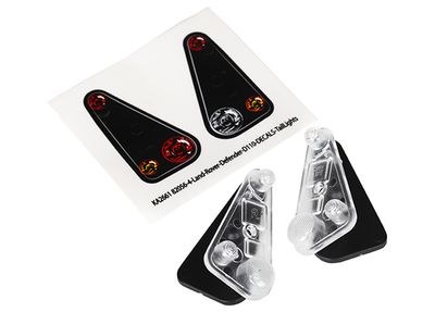 Traxxas Tail light housing (2)/ lens (2)/ decals (left &amp; right) (fits #8011 series bodies)