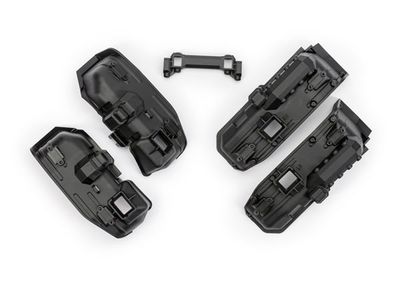 Traxxas Fenders, inner (narrow), front &amp; rear (2 each)/ rock light covers (8)/ body mount/ 2.5x6 CS (10) (for clipless body mounting)