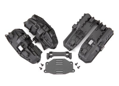 (Clearance) TRA8080X, Traxxas TRX-4 2021 Ford Bronco Inner Fenders w/Rock Light Covers