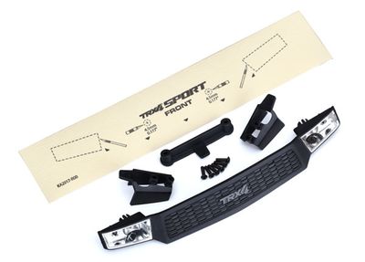 Traxxas Grille/ grille retainers (2)/ grille mount/ lens (2)/ 2.5x8 BCS (6) (fits #8111 or #8112 body)