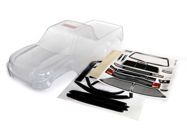 Traxxas Body, TRX-4ÔøΩ Sport (clear, trimmed, requires painting)/ window masks/ decal sheet