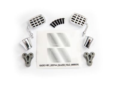 TRA8133X, Traxxas TRX-4 1979 Chevrolet Blazer Side Folding Mirrors (2)