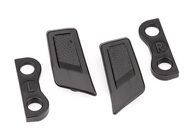 Traxxas Hood vents (left &amp; right)/ retainers (left &amp; right) (for clipless body mounting) (attaches to #8213 series bodies)