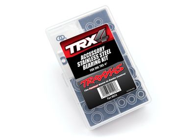 TRA8214, Traxxas Ball bearing kit, stainless steel, TRX-4 (complete)