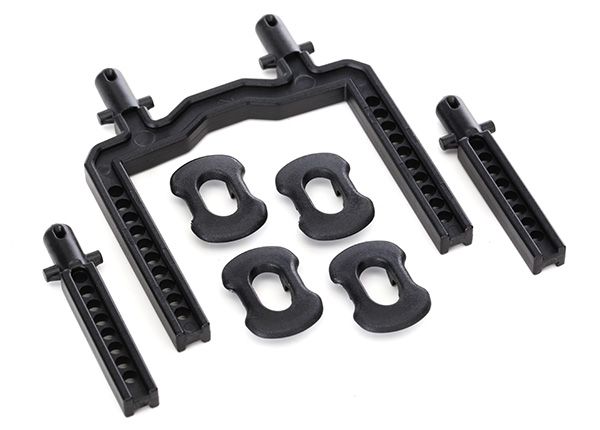 TRA8315, Traxxas Body mounts, front &amp; rear (2)