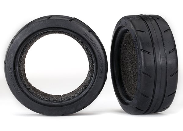 TRA8369, Traxxas 4-Tec 2.0 1.9 Front Response Touring Tires (2)