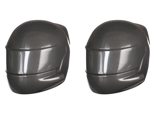 TRA8518, Traxxas Driver Helmet, Grey (2)