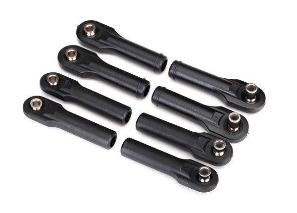 TRA8646, Traxxas E-Revo VXL 2.0 Heavy Duty Toe Links Rod Ends (8)