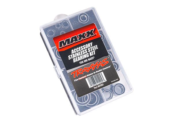 Traxxas Ball bearing kit, stainless steel, MaxxÔøΩ (complete)