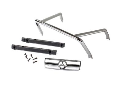 Traxxas Grille, Mercedes-BenzÔøΩ G 63ÔøΩ/ roll bar/ roll bar mounts, left &amp; right/ 2.6x8 BCS (self-tapping) (2)/ 2.5x10 CS (4) (fits #8825 body)