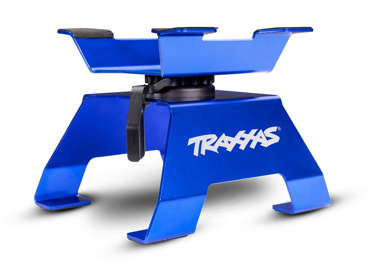 Traxxas RC car/truck stand, blue (assembled)