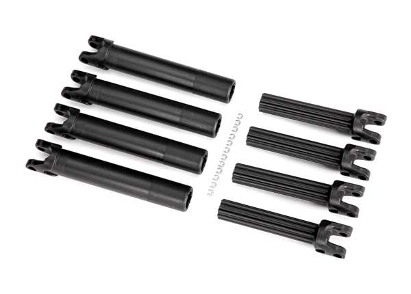 TRA8993, Traxxas Half shaft set, left or right (plastic parts only ...