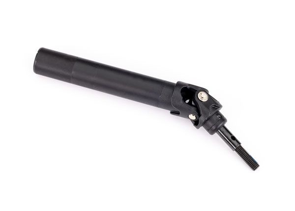 TRA8994X, Traxxas Stub axle assembly, outer (front or rear) (assembled with internal-splined half shaft) (for use with #8995 WideMaxx suspension kit)