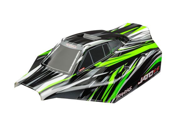 Traxxas Body, Jato 4X4 Brushless, green (painted, decals applied)