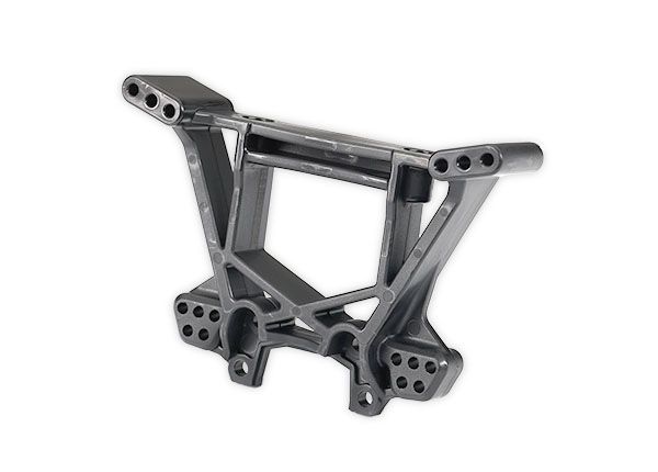 Traxxas Shock tower, rear, extreme heavy duty, gray (for use with #9080 upgrade kit)