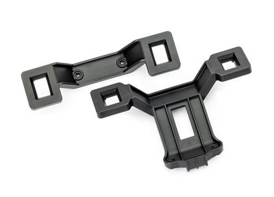 Traxxas Body mounts, front &amp; rear (for clipless body mounting)-1
