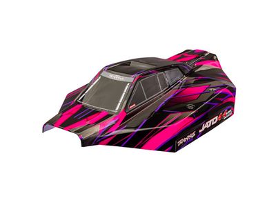 TRA9060-PINK, Traxxas Body, Jato 4X4 VXL, pink (painted, decals applied)