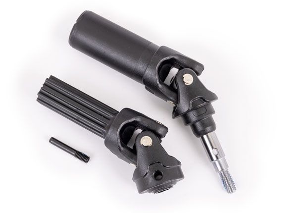 TRA9052, Traxxas Hoss/Rustler/Slash 4x4 Rear HD Driveshaft Assembly w/6mm Axle