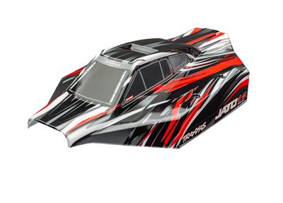 Traxxas Body, Jato 4X4 Brushless, red (painted, decals applied)