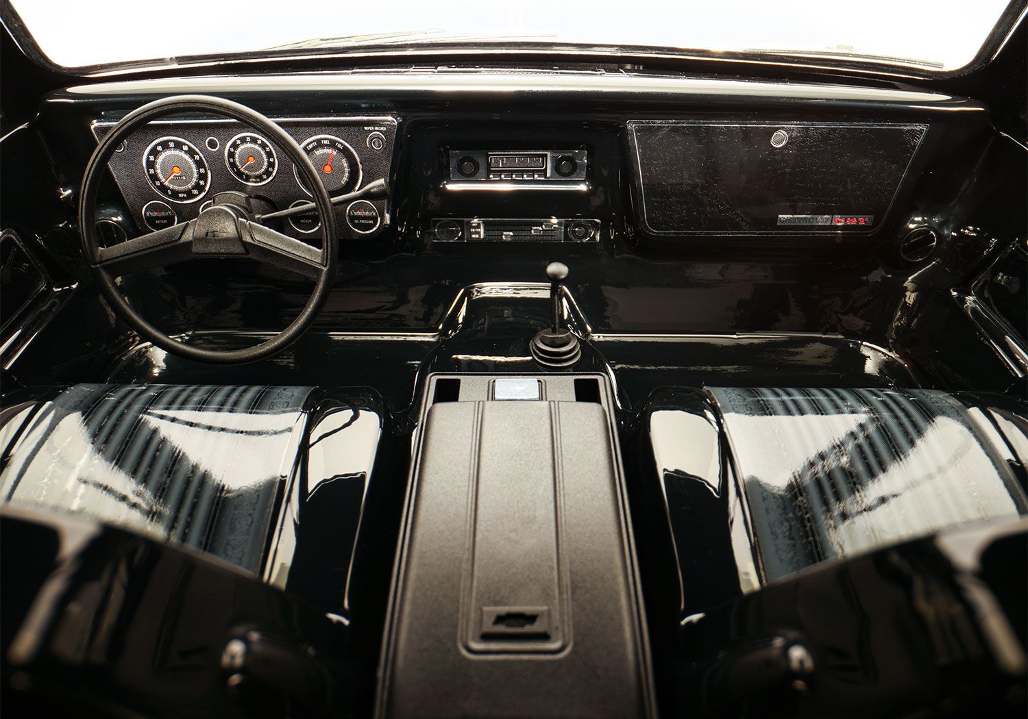 TRA9114-BLK, Traxxas Interior, Chevrolet Blazer (1969 -1972)