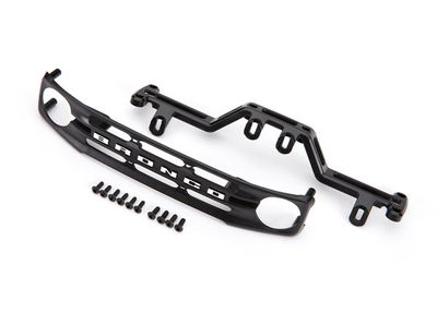 Traxxas Grille, Ford Bronco/ grille mount/ 2.6x8 BCS (6)/ 3x8 BCS (4) (fits #9211 body)
