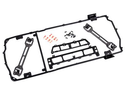 Traxxas Body cage/ body mounts (front &amp; rear)/ body mount latch (2)/ 3x8mm BCS (15) (fits #9111 or 9112 bodies)