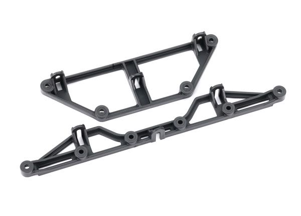 TRA9234, Traxxas Body mounts, front &amp; rear (fits #9230 body)