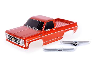 Traxxas Body, Chevrolet K10 Truck (1979), complete, copper (painted, decals applied) (includes grille, side mirrors, door handles, windshield wipers, front &amp; rear bumpers, clipless mounting) (requires