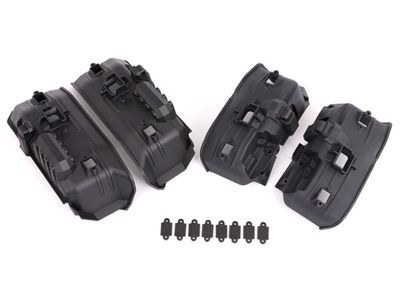 Traxxas Fenders, inner, front &amp; rear (for clipless body mounting) (2 each)/ rock light covers (8)
