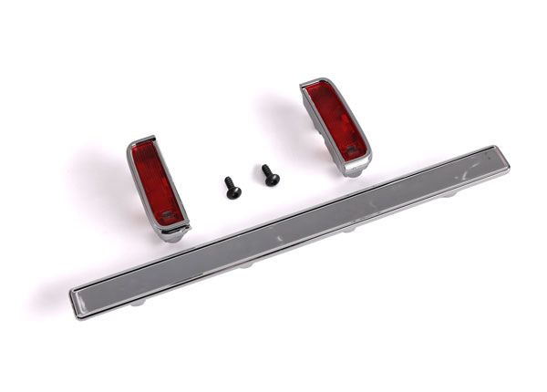 Traxxas Tailgate panel/ tail light lens (left &amp; right)/ tail light housing (left &amp; right)/ 1.6x10mm BCS (self-tapping) (2) (fits #9230 body)