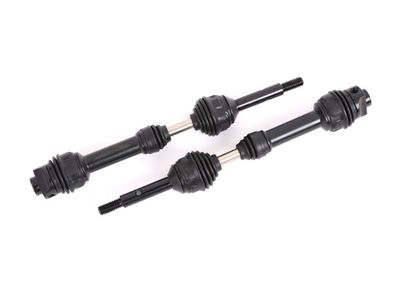 TRA9450R, Traxxas Driveshafts, rear, steel-spline constant-velocity (complete assembly) (2)