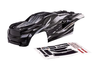 Traxxas Body, Sledge, ProGraphix (graphics are printed, requires paint &amp; final color application)/ window, grille, lights decal sheet