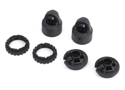 Traxxas Shock caps, GT-MaxxÔøΩ shocks (2)/ spring perch/ adjusters (2) (for 2 shocks)