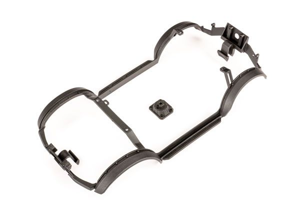 Traxxas Frame, body (fender flares)/ spare tire mount (fits #9711 body)