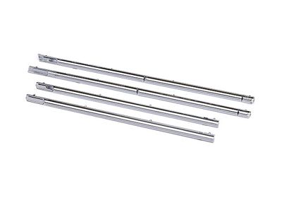TRA9824, Traxxas TRX-4M 1979 Ford F-150® Side Trim Set (Chrome)