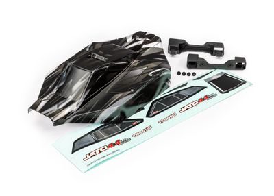 TRA9060X, Traxxas Body, Jato 4X4 VXL, ProGraphix (graphics are printed, requires paint &amp; final color application)/ decal sheet