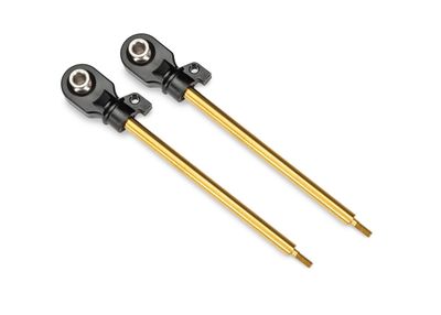 TRA10964T, Traxxas Pro Scale Sand Car Shock Shafts, GT-Maxx, 110mm