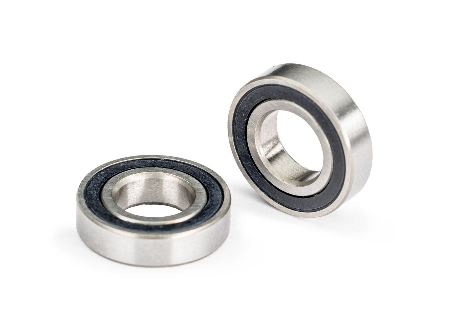 TRA10719, Traxxas Ball bearings, black rubber sealed (7x14x3.5mm) (2)