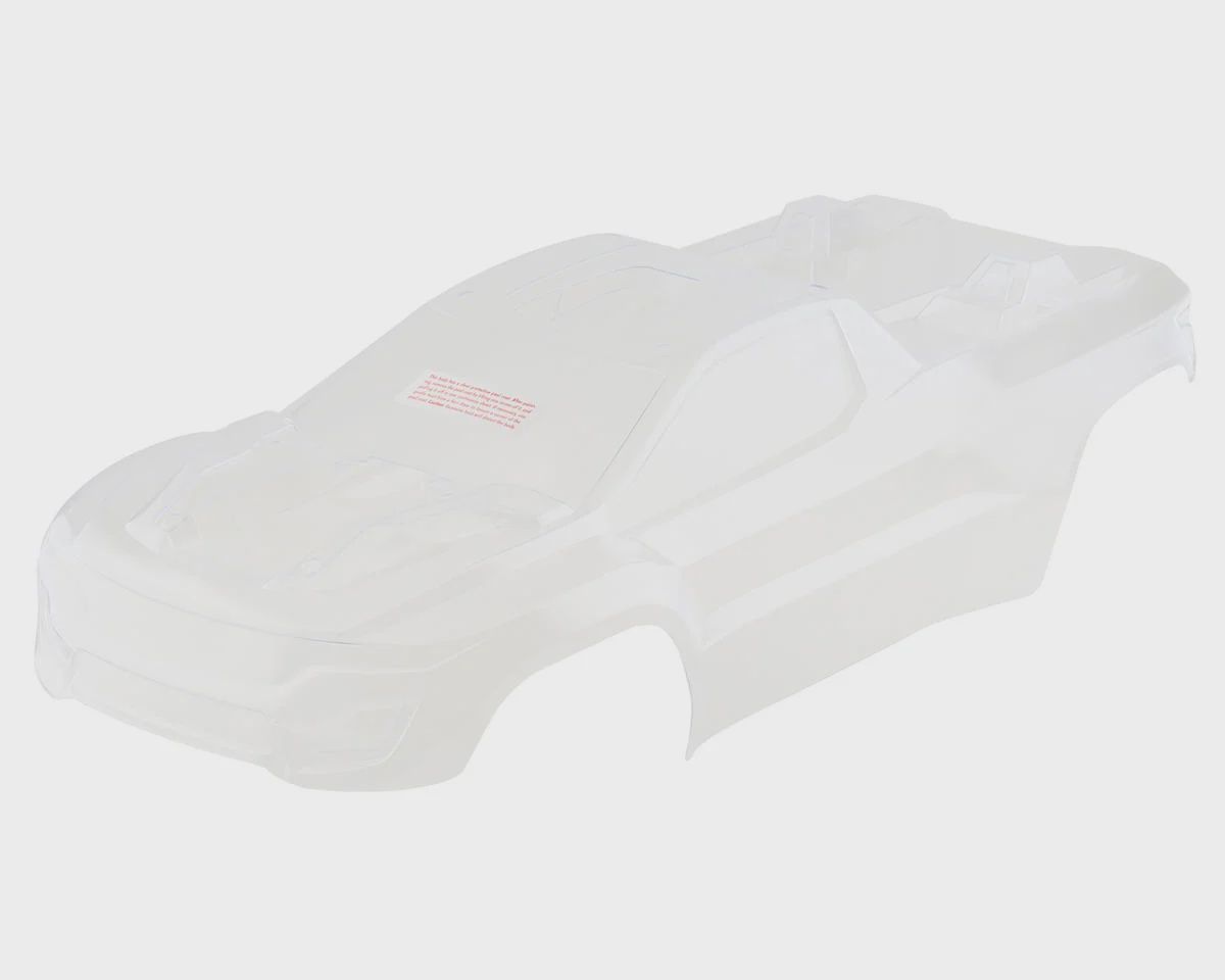 TRA7812, Traxxas XRT Monster Truck Body (Clear)