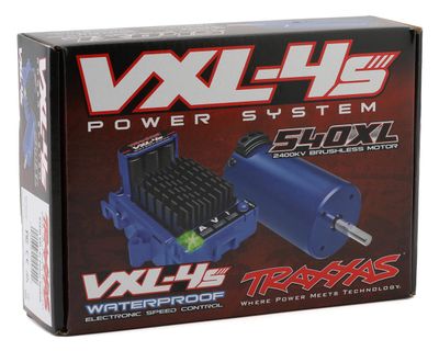 TRA3440, Traxxas Velineon® VXL-4S Waterproof Brushless Power System Combo (2400kV)