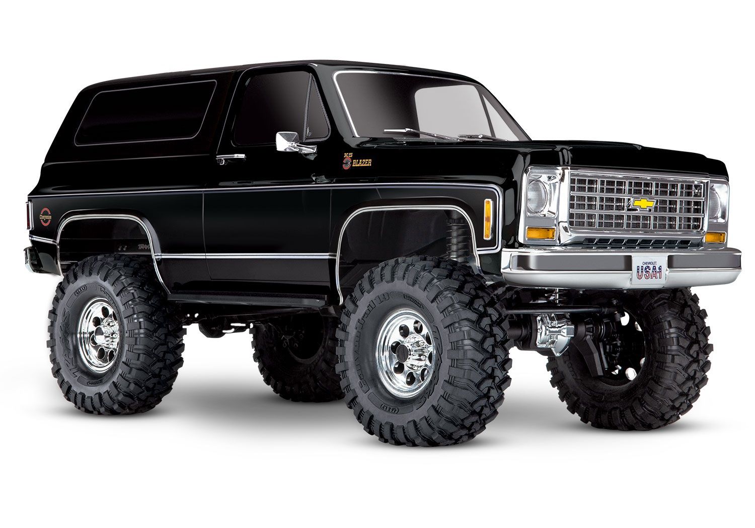 Traxxas TRX-4® 1/10 Trail Crawler Truck w/1979 Chevy Blazer Clipless Body