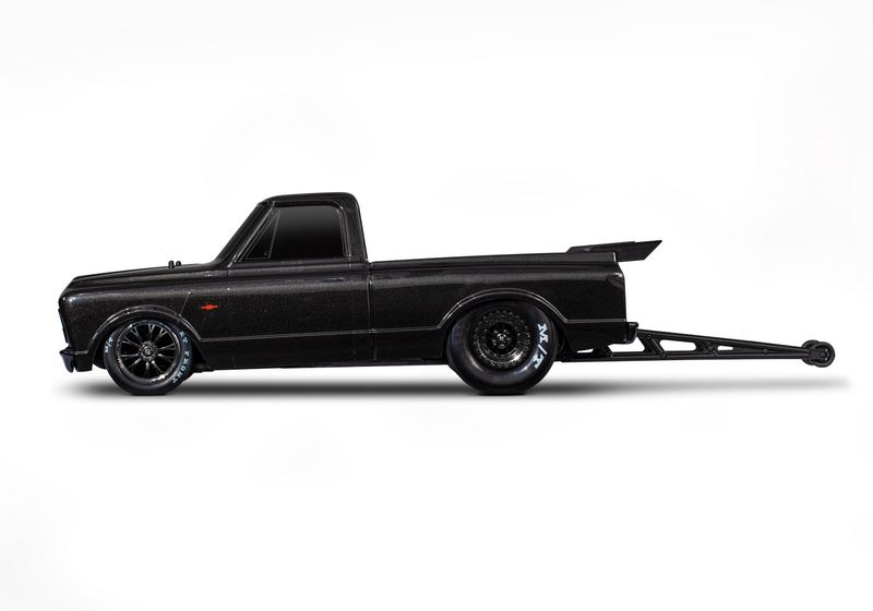 94376-74, Traxxas 1967 Chevrolet C10 Drag Slash No Prep Truck (HD 1/10 2WD RTR)