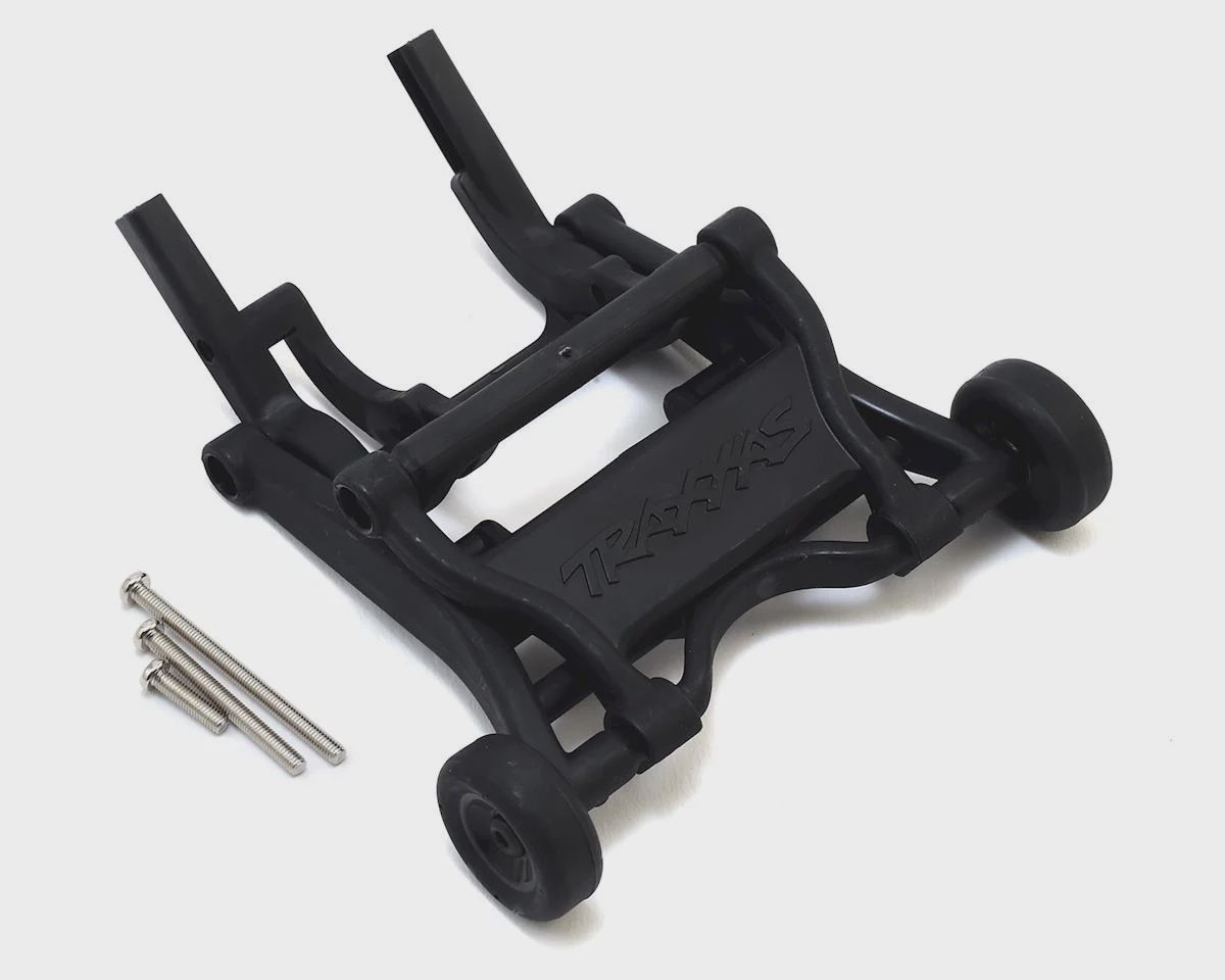 TRA3678, Traxxas Wheelie Bar Assembly (Black)