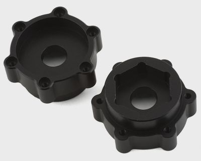 MTDHA10001BLK, Method RC X-MAXX/XRT 6x40 24mm Hex Adaptor (Black) (2) (12.5mm Offset)