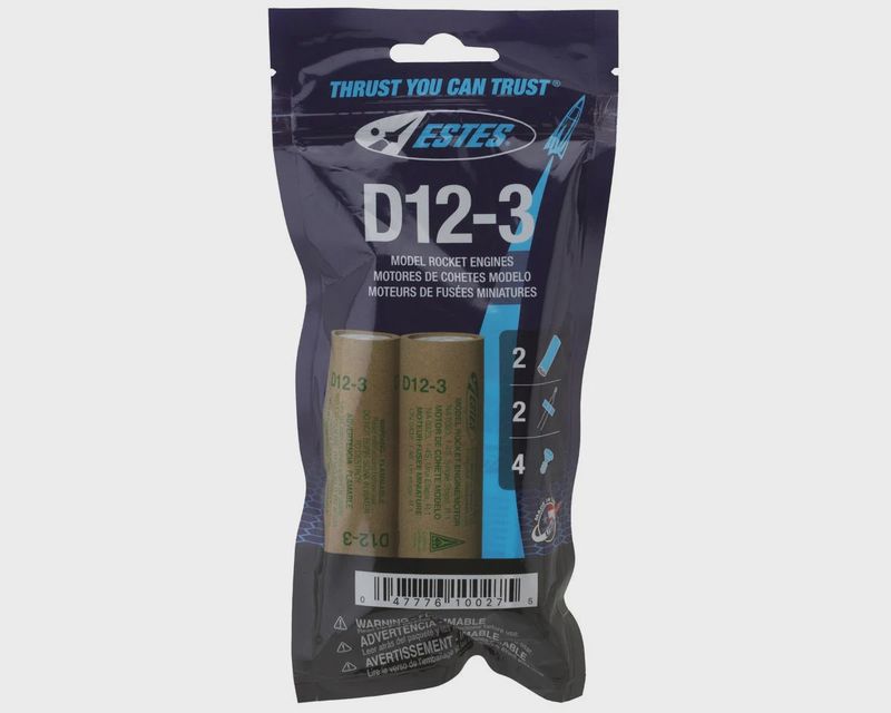 Estes D12-3 Bagged Engines (2)