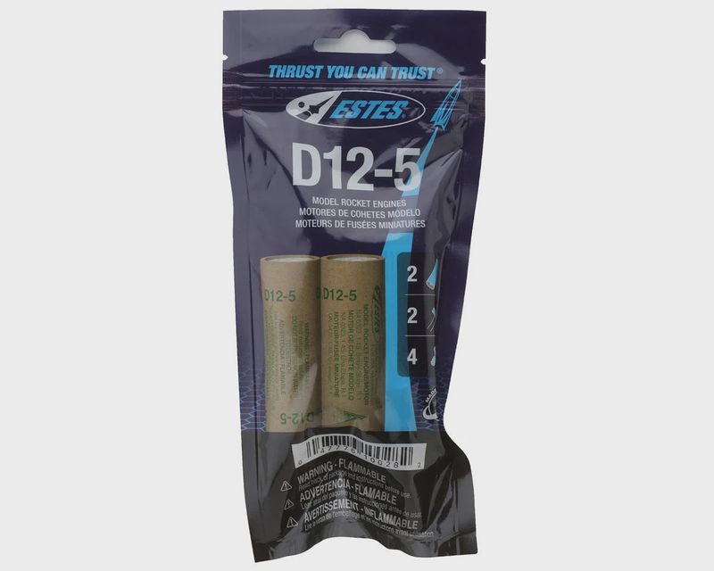 Estes D12-5 Bagged Engines (2)