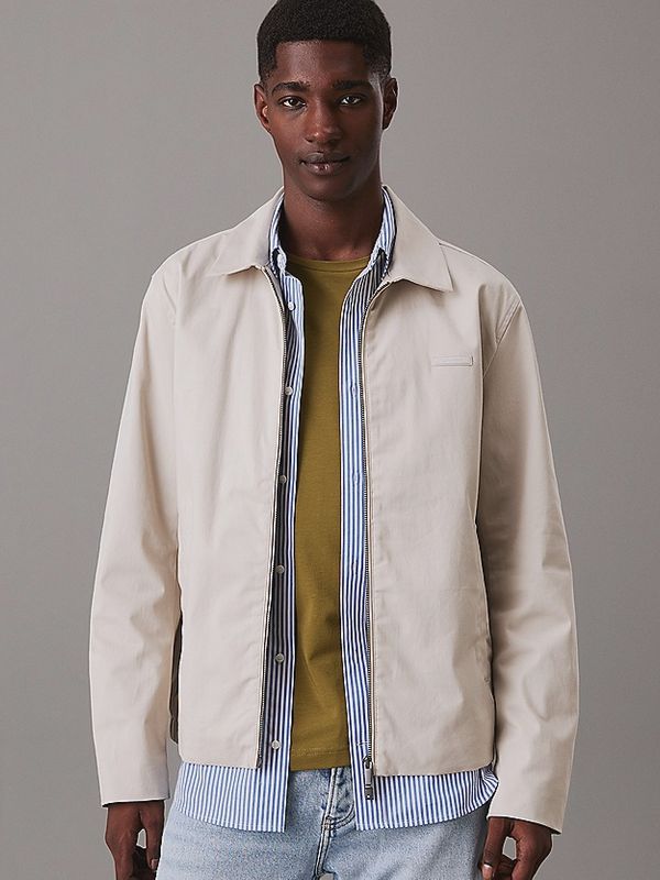 Calvin klein Satijn Stretch Blouson Jas