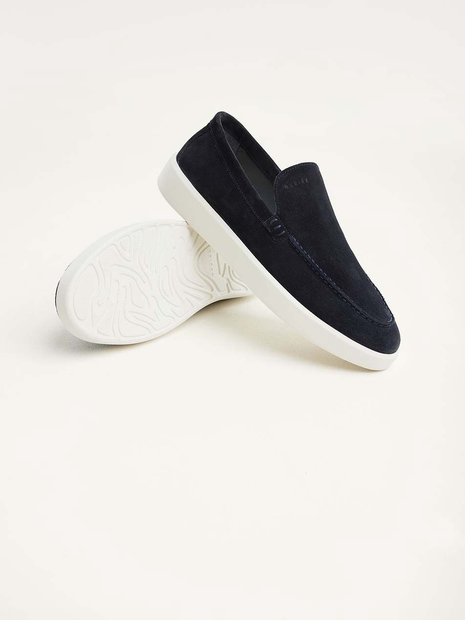 Nubikk joro mio donkerblauwe loafer