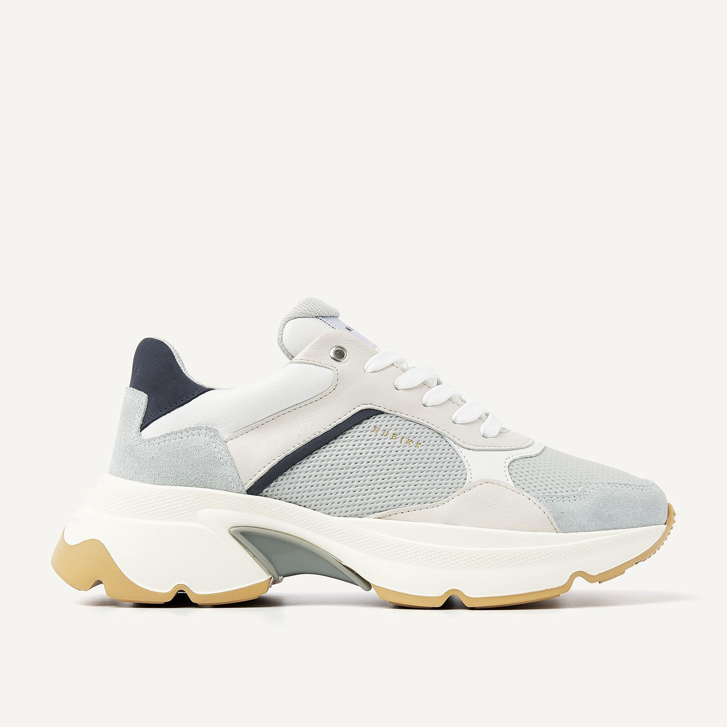 Nubikk Ross Jaden Blauwe Combi Sneakers voor Dames