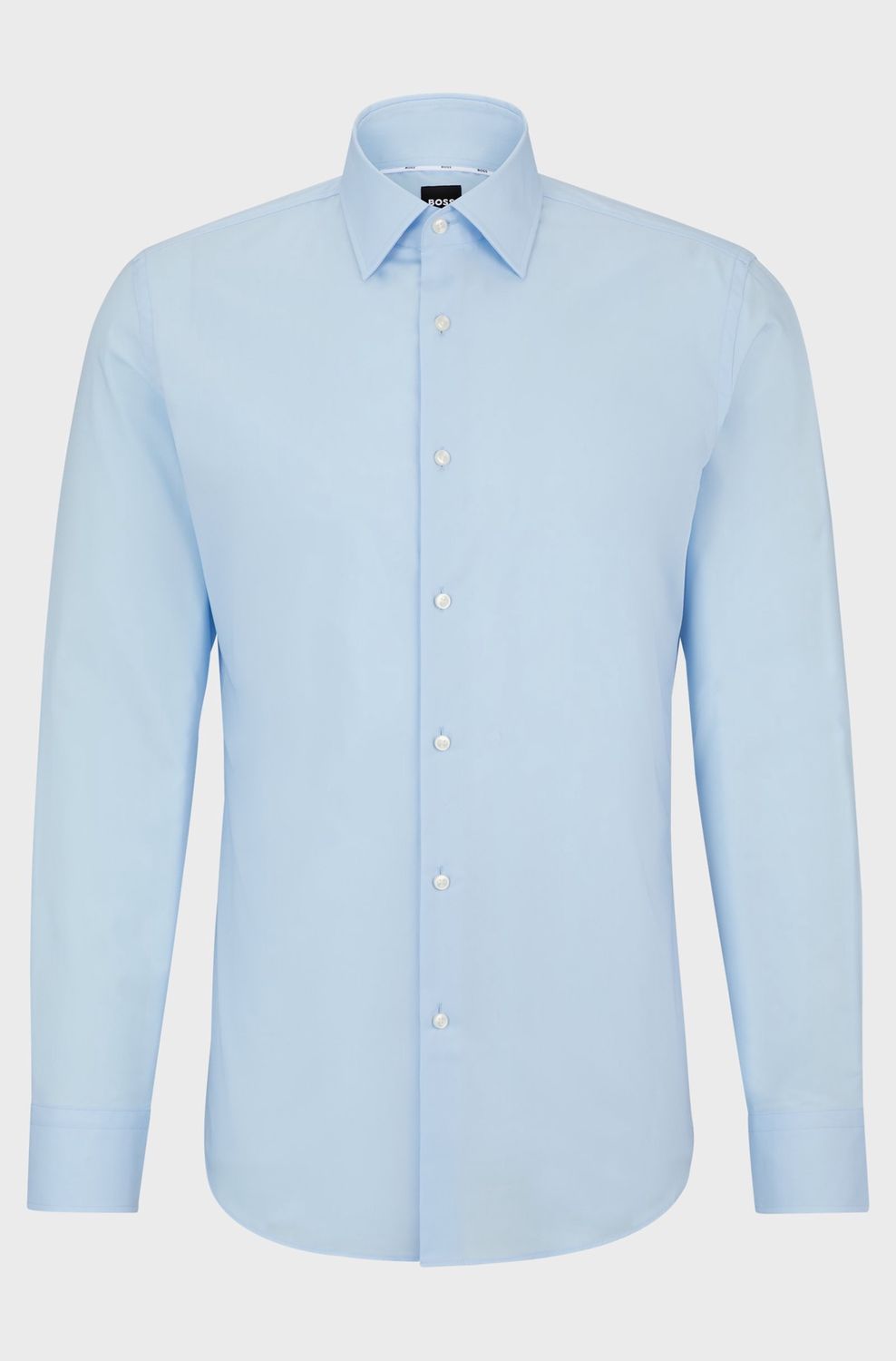 Hugo boss Slim fit overhemd lichtblauw